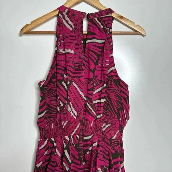 Maeve Anthropologie NWOT Kelli Halter Maxi Dress Size MP - Picture 9 of 12
